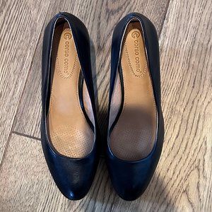 Corso Como black heels, women's size 8 wide